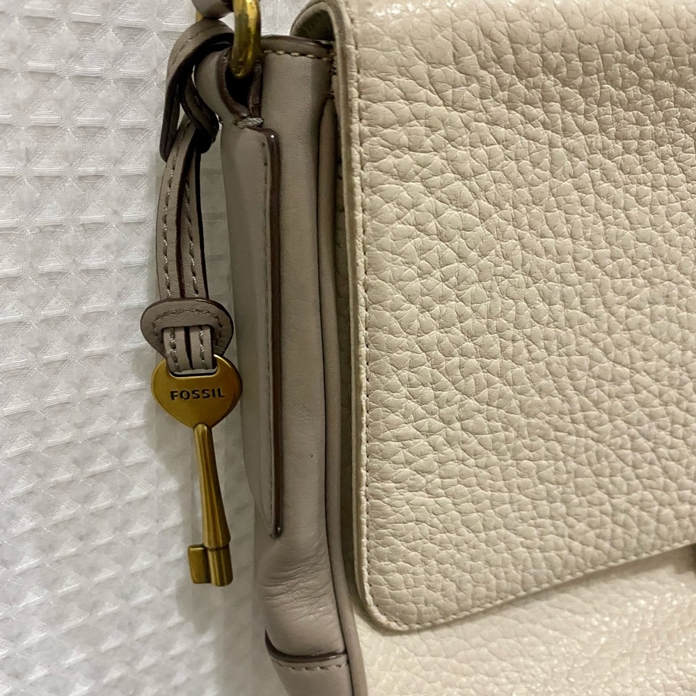 Fossil Color-Block Crossbody Purse - image 3